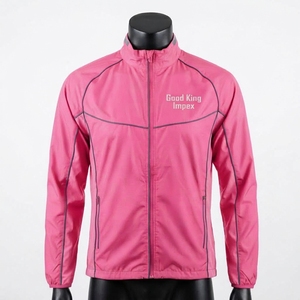 Low MOQ <b>Lightweight</b> Unisex Hooded <b>Running</b> <b>Jacket</b> with Zipper Workout Sports Activewear <b>Running</b> <b>Jacket</b> - Product Image 6