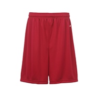 Pantalones cortos informales de malla de poliéster 100% para hombre, ligeros, transpirables, antiretráctiles, para deportes, correr, precio barato, encaje a 1 $