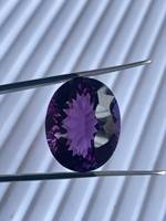 Ametyste ovale de qualité supérieure, pierre précieuse naturelle, quartz violet facetté pour fournitures de bijoux artisanaux