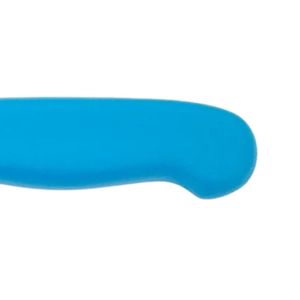 Couteaux à désosser la volaille à manche bleu avec lame argentée fine et repose-doigts ergonomique pour la séparation de la viande et la préparation des aliments - Product Image 5