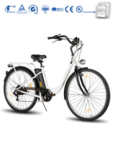 Per JOYKIE <span class=keywords><strong>28</strong></span> pollici 7-Speed in lega di alluminio elettrico City Bike 36V 10.4Ah batteria al litio intelligente motore elettronico mozzo posteriore - Product Image 1
