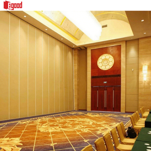 Egood đầy đủ chiều cao văn phòng phân vùng tường trượt partit chia bức tường tiệc di chuyển Divider tường Bảng điều chỉnh nhà máy - Product Image 5