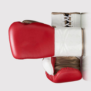 Gants de boxe en cuir personnalisés pour hommes, entraînement, kickboxing, sac de frappe, fermeture respirante, légers, en cuir véritable - Product Image 1