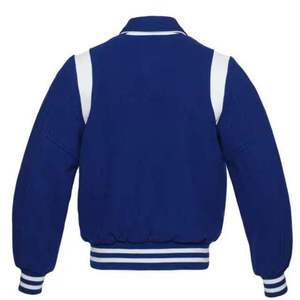 Custom Baseball Letterman Jackets Coat Winter Wool Body Leather Sleeve Bomber Varsity Jacket <b>Men</b> - Product Image 4