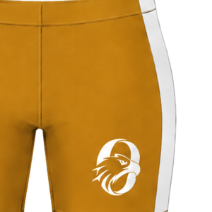 Shorts de football jaune moutarde, uniforme sportif, vêtements d'entraînement d'équipe, vêtements de sport personnalisés, vêtements de performance - Product Image 4