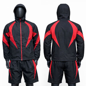 Conjunto Deportivo Casual de Invierno para Hombre con Capucha y Logotipo Personalizado, de Manga Larga, 2 Piezas, Estilo Urbano - Product Image 1