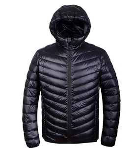 Nouvelle veste d'hiver matelassée pour homme, ultralégère, 90% coton blanc, 100% nylon imperméable - Product Image 2