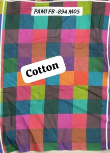 Tela a cuadros de algodón puro de primera calidad al por mayor, material transpirable teñido con hilo para camisas casuales, prendas de vestir para hombre, tela para el hogar. - Product Image 5