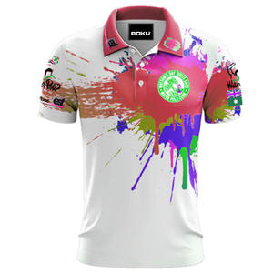 OEM/ODM sublimation de motifs solides personnalisés pour polos et vêtements de sport en jersey pour hommes et femmes vente en gros de vêtements à sublimation - Product Image 1