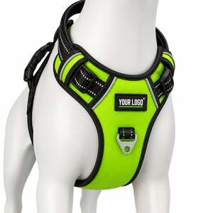 Dog Vest <b>Harness</b> OEM ODM Custom Logo Adjustable No Pull <b>Pet</b> Walking <b>Harness</b> Direct Manufacturer - Product Image 1