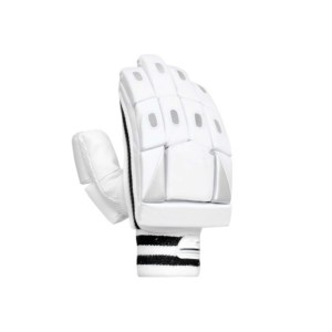 Gants de frappe de cricket en cuir Pittards professionnels personnalisés, légers, haute protection, rembourrage gris glacé, protège-mains de frappe. - Product Image 3