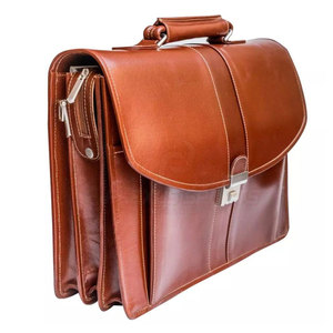 OEM Service Leather Laptop Bag Custom Logo <b>Office</b> Briefcase Laptop Bag Wholesale Factory Manufacturer - Product Image 3