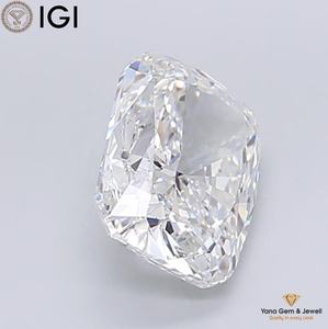 เพชร CVD ขนาด 4.50 กะรัต สี E ความสะอาดระดับ VVS2 รูปทรงคุชชั่น พร้อมใบรับรอง IGI เหมาะสำหรับแหวนลายเซ็น - Product Image 6