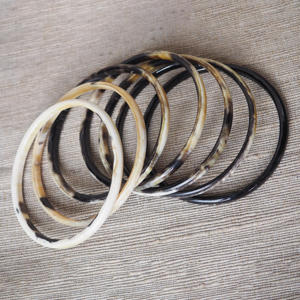 Most and Hot Sell Buffalo Horn <b>Bracelet</b> Used to create versatile and natural looking statement pieces and <b>stacked</b> bangles. - Product Image 5