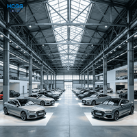 Fabricante de Edificios de Acero Prefabricados con Certificación CE ISO, Salas de Exhibición para Concesionarios de Autos 4S, Almacenes, Salas de Venta, Salas de Exhibición Metálicas
