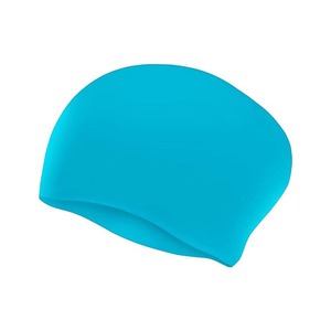 Bonnet de bain unisexe respirant en maille couleur unie avec double poignée, ajustement élastique et imperméable - Product Image 2