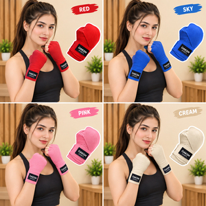 Bandages de compression extensibles haute densité de 4,5 mètres pour entraînement intensif au sac de frappe et sparring - Product Image 5