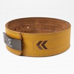Ceintures de musculation en cuir de vachette avec logo personnalisé - Boucle réglable antidérapante, protection avancée pour l'entraînement en salle de sport avec le meilleur service OEM - Product Image 2