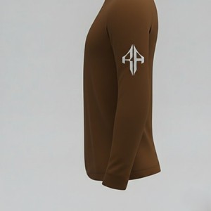 Camiseta de Manga Larga para Hombre, Talla Grande, Cuello Redondo, 100% Algodón, Estilo Personalizado, Casual, RIVIAN ATLANTIC, Calidad Premium 2026 - Product Image 6