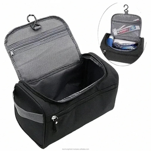 Custom Logo Portable Cosmetic <b>Bag</b> Cotton Nonwoven <b>Makeup</b> <b>Bag</b> with Zipper Fashion Travel Toiletry <b>Bags</b> Vietnam Manufacturer - Product Image 6