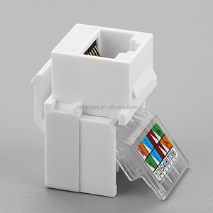 Conector Keystone RJ45 Cat6 de Alta Calidad, UTP, 90 Grados, Sin Herramientas, Sin Blindaje, 8P8C, para Cable de Red - Product Image 2