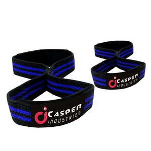 2025 Heavy Duty Néoprène Rembourré Poids Lifting Figure Huit Sangles Prix de gros coton personnalisé haltérophilie léger .. - Product Image 5