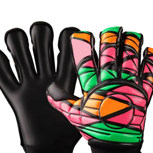 Gants de gardien de but en latex avec paume renforcée, support de poignet rembourré et fermeture Velcro - Product Image 5