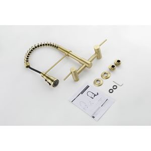 Rubinetto da Cucina a Parete con 3 Funzioni, Design a Ponte per Cucine - Product Image 3