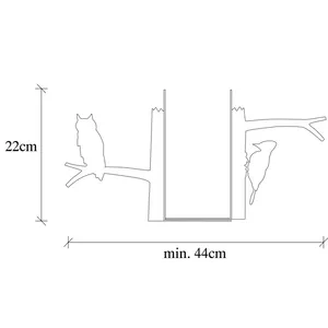 Support de livre et présentoir vertical moderne en aluminium fait main de qualité supérieure, réglable, écologique, pour bureau - Product Image 2