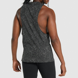 Nouveau débardeur de sport pour homme DIGGA CREATIONS, qualité supérieure, col rond, sans manches, 100% coton, séchage rapide, respirant, vêtements de sport - Product Image 3