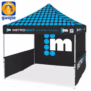 Promotional Gazebo Canopy Factory Advertising Trade Show Events Tents Custom Logo Printed Foldable Gazebo Canopy Tent