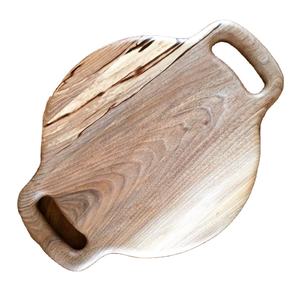 Planche à découper moderne en bois d'acacia de qualité supérieure avec poignée unique avec fil Planche à découper en bois naturel pour la cuisine - Product Image 1