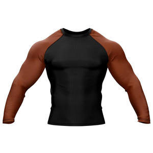 Prix de gros, vêtements de sport personnalisés professionnels, rashguard personnalisé avec logo imprimé, rashguard pour hommes - Product Image 1