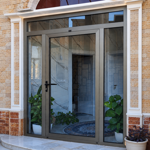 Puerta Abatible Moderna de Aluminio con Rotura de Puente Térmico, Mosquitera Integrada, Aislamiento Acústico y Térmico, Antirrobo, para Viviendas y Apartamentos - Product Image 1