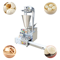 Machine automatique de table pour la fabrication de petits pains farcis, petite machine à baozi en acier inoxydable avec fonction de taille réglable