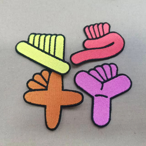 Parche Bordado en 3D con Velcro Autoadhesivo, Cintas de Gancho y Bucle Ajustables para Prendas, Cinta de Bucle Suave, Parche Bordado Personalizado - Product Image 6