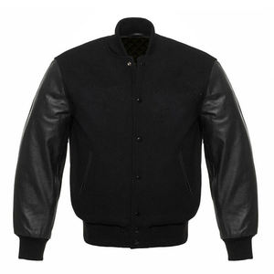 Custom Logo Wholesale High Quality Windproof Button Coat <b>Mens</b> <b>Jacket</b> <b>Baseball</b> Team Plus Size <b>Men's</b> Winter Sports <b>Baseball</b> <b>Jacket</b> - Product Image 5