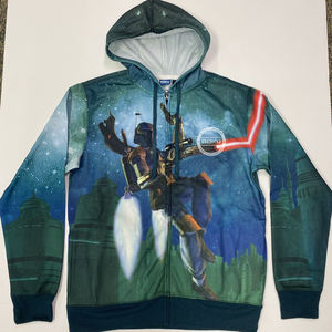 Venta directa de fábrica Sudaderas con capucha informales para hombre Invierno Fleece Impreso Pantalla Diseñador Adultos Uso al aire libre Sólido con capucha - Product Image 1