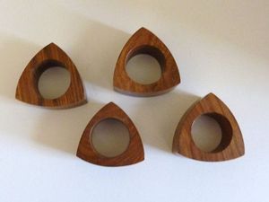 Porta Servilletas de Madera Hecho a Mano para Mesa de Comedor, Cocina, Restaurante y Decoración del Hogar - Product Image 4