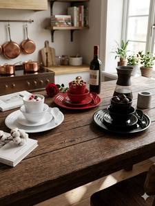 Vaisselle écologique moulée par injection MIT Precision PGT : tasses, bols, cuillères et assiettes - Blanc Sommet des Neiges - Product Image 2