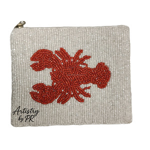 กระเป๋าใส่เหรียญแบบคลัทช์เนื้อนุ่มประดับลูกปัด ปิดด้วยซิป ปักลาย ความจุเยอะ กันน้ำ ใช้เป็นเครื่องประดับแฟชั่นสำหรับงานกลางคืน ของขวัญ - Product Image 4