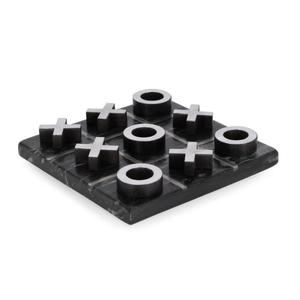 Table de jeu de Tic Tac Toe en marbre de luxe, décoration écologique, marbre blanc, Tic Tac Toe personnalisable, jeux pour enfants, fournisseur de jeux personnalisés - Product Image 6