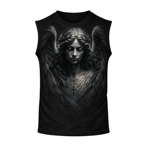 Camiseta deportiva sin mangas para hombre, tela transpirable diseñada para entrenamientos en el gimnasio, correr, entrenar y un estilo de vida activo diario. - Product Image 1