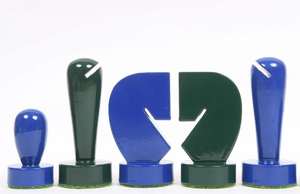 Jeu d'échecs de luxe moderne style Berliner avec boîte en bois décorée et peinte au meilleur prix - Product Image 3