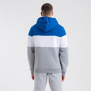 Nouveau Sweat à Capuche Homme Tendance Automne Hiver, Manches Longues, Coupe Droite, Couleur Unie, Décontracté, Polaire Thermique Blanc 100% Coton - Product Image 3