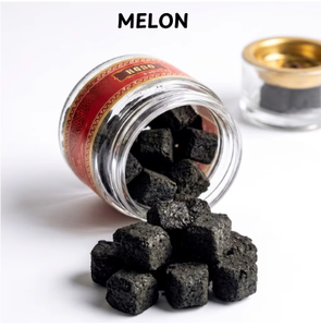 Bakhoor au melon en forme carrée | Encens Arabe Premium en Forme Carrée pour la Maison & Bakhoor Oud Parfumé Longue Durée au Melon - Product Image 1