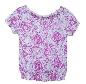 Bangladesh Spring Season Ladies Allover Camiseta de algodón estampada Summer Party Use Cancelar envío Stock Lot - Product Image 1