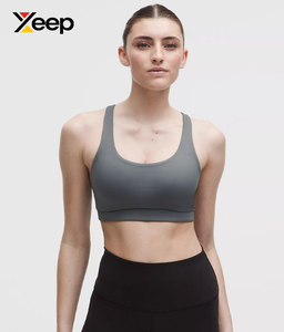 XEEP สปอร์ตบราโยคะคุณภาพสูงสำหรับผู้หญิง รุ่น XC-SB-94 ดีไซน์เรียบง่าย ระบายอากาศได้ดี สายปรับได้ แผ่นรองถอดออกได้ รองรับได้ดี แห้งเร็ว - Product Image 1