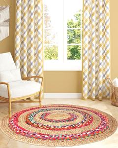 Custom Design Jute Area Rug – Handmade Eco Friendly <b>Carpet</b> for Home Decor Stores and Retail - Product Image 1