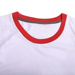 Custom New Design Embroidered Basketball Uniform Print Four-Way Stretch Anti-Bacterial Quick Dry <b>Mesh</b> College Jersey Breathable - Product Image 4